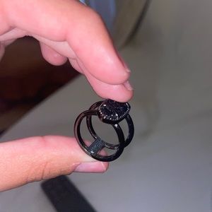 Kendra Scott Elyse Ring - Gun Metal